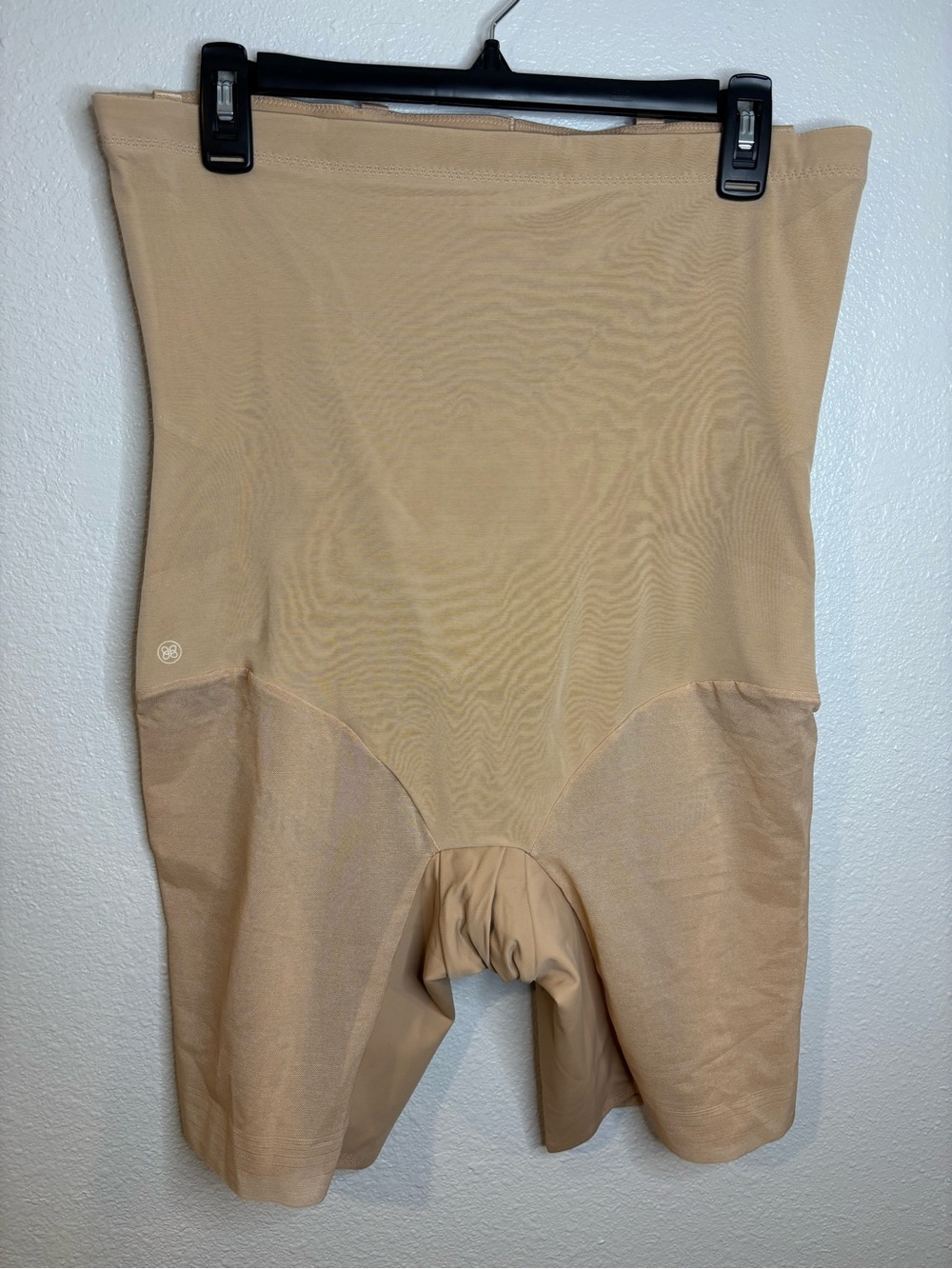 Honeylove High-Waist SuperPower Shapewear Shorts in Beige/Sand